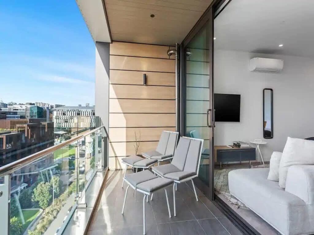 Modern One Bedroom Apartment In Wynyard Quarter Окленд Екстер'єр фото